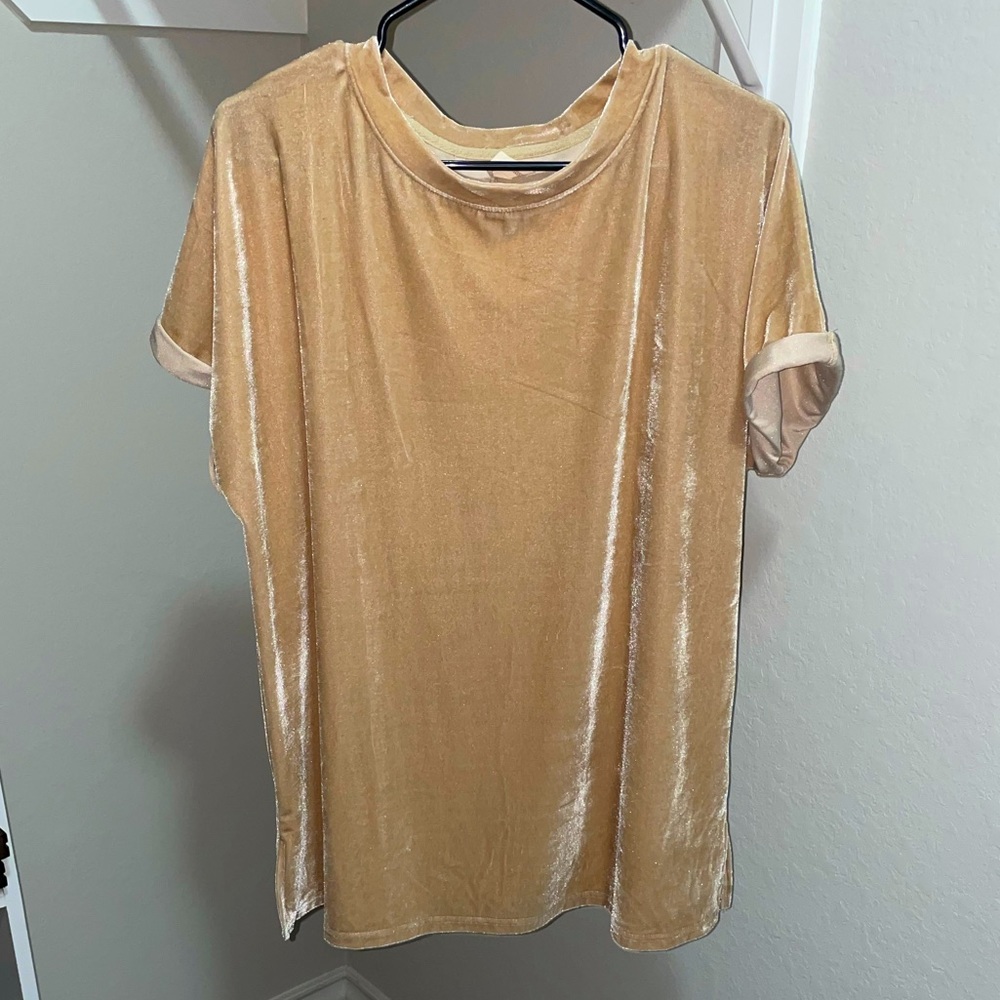 Velvet woman’s tunic